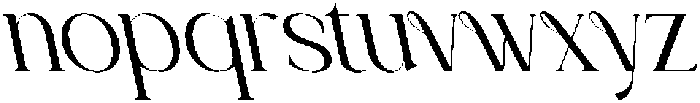 CS Aurellyn Reverse Italic otf (400) Font LOWERCASE
