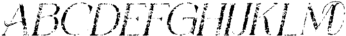 CS Aurellyn Stamp Italic otf (400) Font UPPERCASE