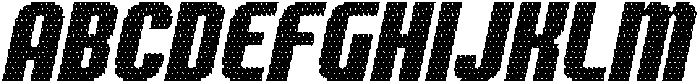 CS Avoid Disco Italic otf (400) Font UPPERCASE