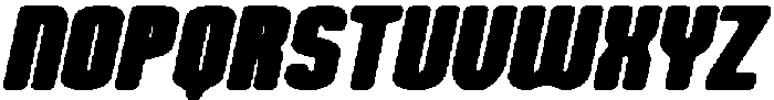 CS Avoid Drawn Italic otf (400) Font UPPERCASE