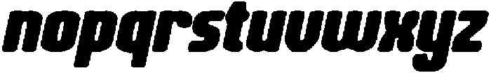CS Avoid Drawn Italic otf (400) Font LOWERCASE