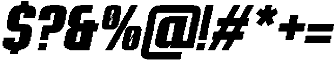 CS Avoid Italic otf (400) Font OTHER CHARS
