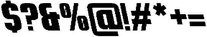 CS Avoid Reverse Italic otf (400) Font OTHER CHARS