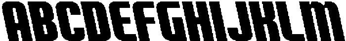 CS Avoid Reverse Italic otf (400) Font UPPERCASE