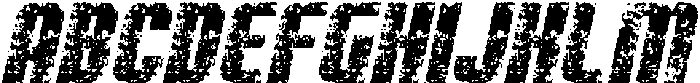 CS Avoid Stamp Italic otf (400) Font UPPERCASE