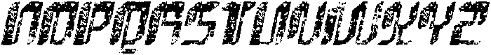 CS Axiome Stamp Italic otf (400) Font UPPERCASE