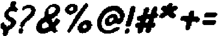 CS Aylios Pixel Regular otf (400) Font OTHER CHARS