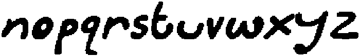 CS Aylios Pixel Regular otf (400) Font LOWERCASE