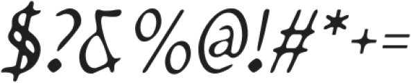 CS Aymeric Drawn Italic otf (400) Font OTHER CHARS