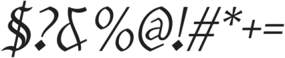 CS Aymeric Italic otf (400) Font OTHER CHARS