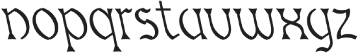 CS Aymeric Reverse Italic otf (400) Font LOWERCASE