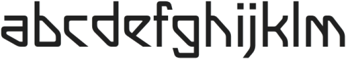 CS Azure Regular otf (400) Font LOWERCASE