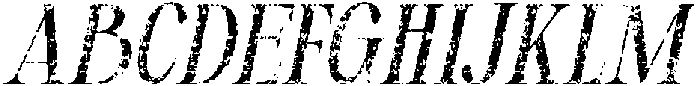 CS Balgin Stamp Italic otf (400) Font UPPERCASE