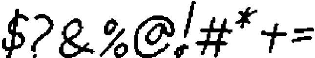 CS Ballard Pixel Regular otf (400) Font OTHER CHARS