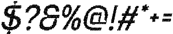 CS Balmenti Disco Italic otf (400) Font OTHER CHARS