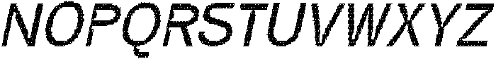 CS Balmenti Disco Italic otf (400) Font UPPERCASE