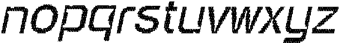 CS Balmenti Disco Italic otf (400) Font LOWERCASE