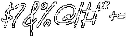 CS Bamille Pixel Outline otf (400) Font OTHER CHARS