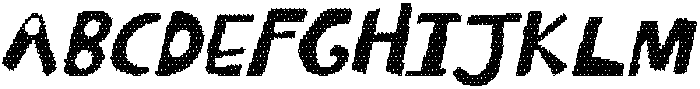 CS Banks Disco Italic otf (400) Font UPPERCASE
