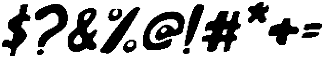 CS Banks Drawn Italic otf (400) Font OTHER CHARS