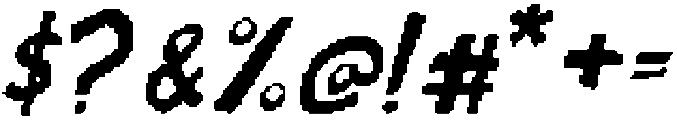 CS Banks Pixel Regular otf (400) Font OTHER CHARS