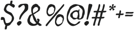 CS Banquet Italic otf (400) Font OTHER CHARS
