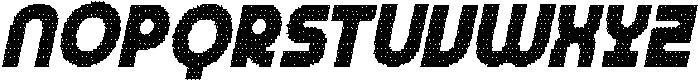 CS Bard Disco Italic otf (400) Font UPPERCASE