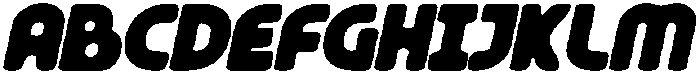 CS Bard Drawn Italic otf (400) Font UPPERCASE