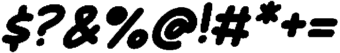 CS Barnaby Italic otf (400) Font OTHER CHARS