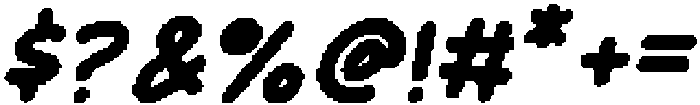 CS Barnaby Pixel Regular otf (400) Font OTHER CHARS
