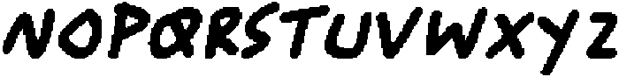CS Barnaby Pixel Regular otf (400) Font UPPERCASE
