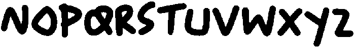 CS Barnaby Regular otf (400) Font UPPERCASE