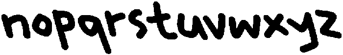 CS Barnaby Reverse Italic otf (400) Font LOWERCASE