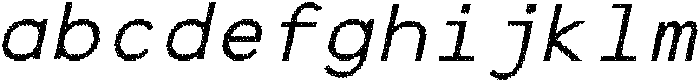 CS Barney Mono Disco Italic otf (400) FONT