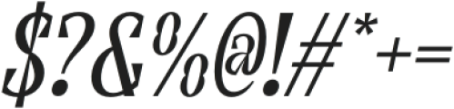 CS Barone Italic otf (400) Font OTHER CHARS