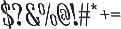 CS Barone Reverse Italic otf (400) Font OTHER CHARS
