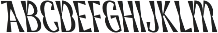 CS Barone Reverse Italic otf (400) Font UPPERCASE