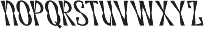CS Barone Reverse Italic otf (400) Font UPPERCASE