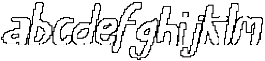 CS Barton Pixel Outline otf (400) FONT