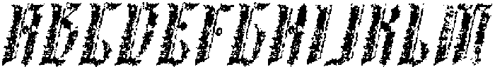 CS Baxter Stamp Italic otf (400) Font UPPERCASE