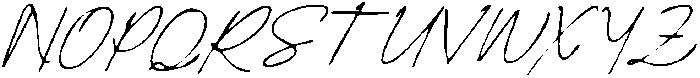 CS Baylora Drawn Italic otf (400) Font UPPERCASE