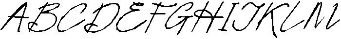 CS Baylora Stamp Italic otf (400) Font UPPERCASE