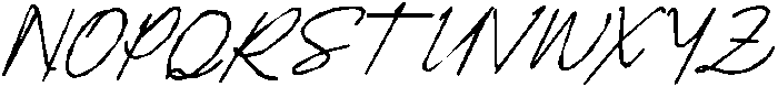 CS Baylora Stamp Italic otf (400) Font UPPERCASE
