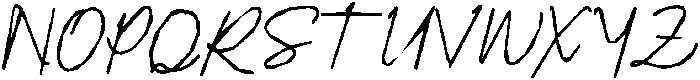 CS Baylora Stamp Regular otf (400) Font UPPERCASE