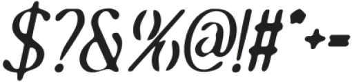 CS Beauty Drawn Italic otf (400) Font OTHER CHARS