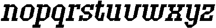 CS Bedford Italic otf (400) Font LOWERCASE