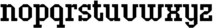 CS Bedford Regular otf (400) Font LOWERCASE