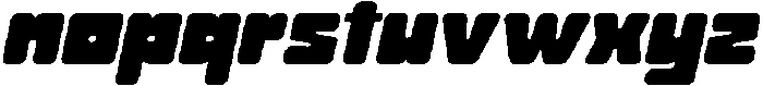 CS Beiran Italic otf (400) Font LOWERCASE