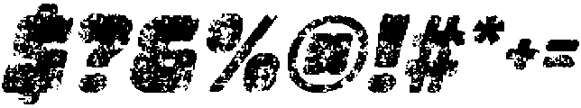 CS Beiran Stamp Italic otf (400) Font OTHER CHARS
