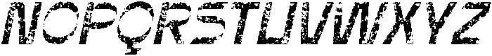 CS Belgia Stamp Italic otf (400) Font UPPERCASE